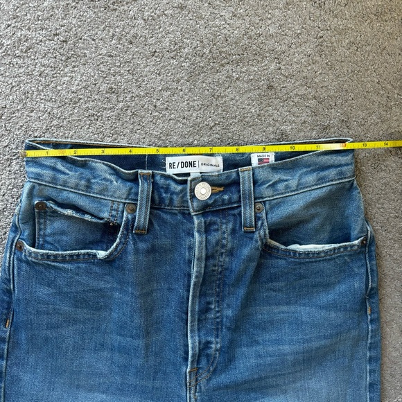 RE/DONE Originals Ultra High Rise Skinny with Stretch in Medium Dusty - Picture 8 of 13